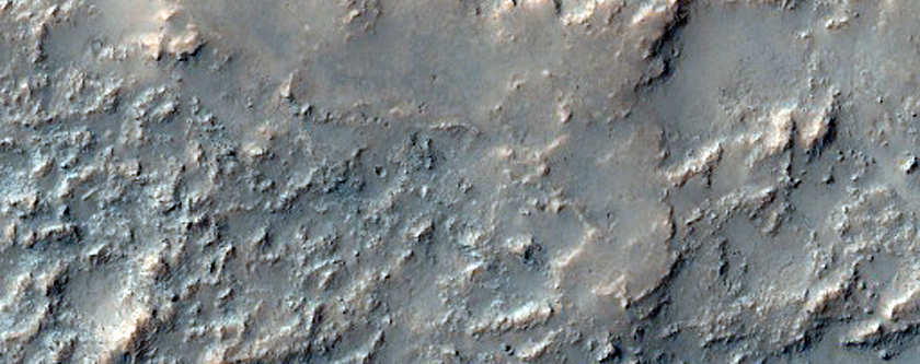 Terrain Near Huygens Crater