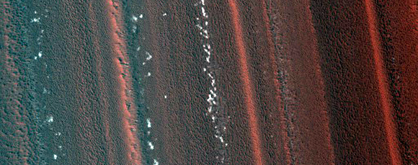Monitor North Polar Layered Deposit Trough