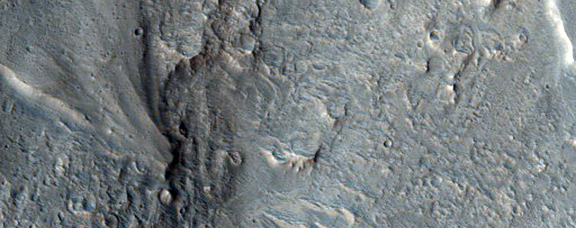 Fresh Santa Fe Crater in Chryse Planitia