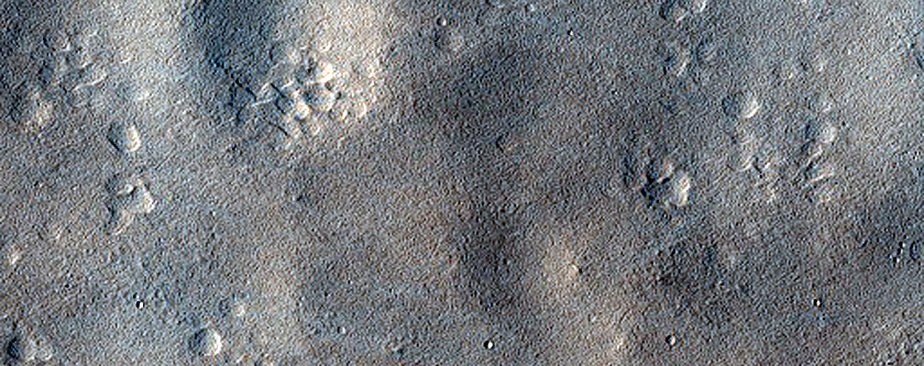 Sample of Semi-Circular Feature in Arabia Terra
