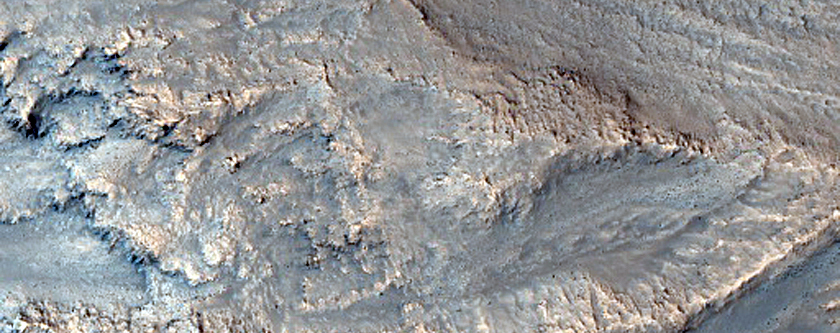 Arandas Crater in Northern Plains