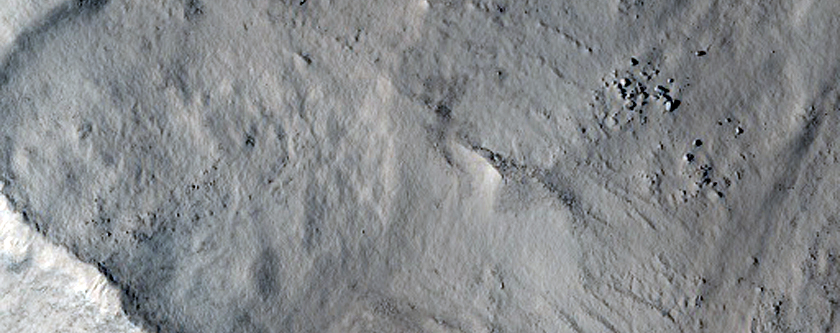 Sample of Nili Fossae Crater Rim