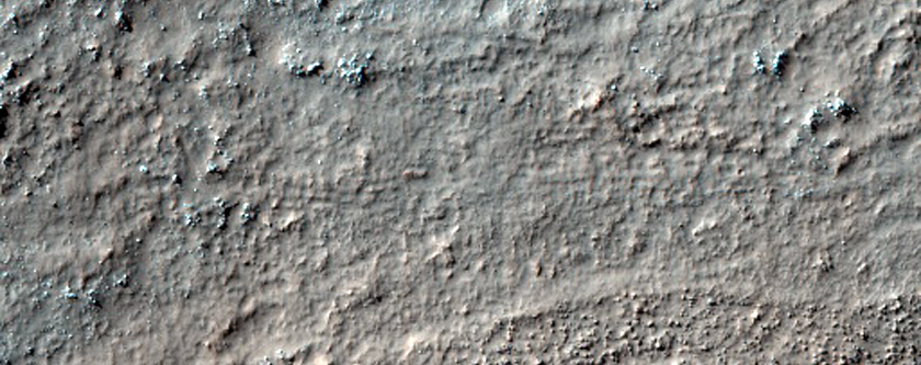 Sample of Terrain Covered by Mariner 7 Image 7N24