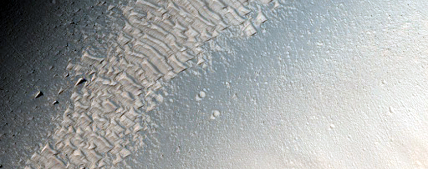 Valley on Wall of Ius Chasma