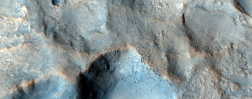 Inverted Channel with Possible Phyllosilicates