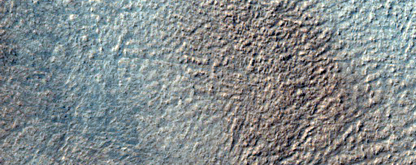 Complex Banded Terrain on Floor of Hellas Planitia