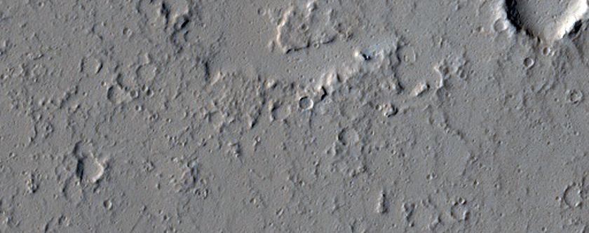Possible Recent Impact Site Formed between October 2007 and April 2008