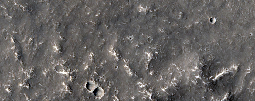 Flow Ejecta of Large Well-Preserved Crater