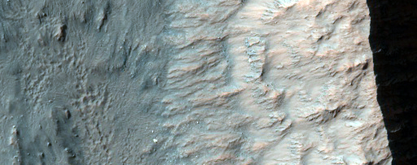 Western Rim and Ejecta of a Very Recent 6-Kilometer Rayed Crater