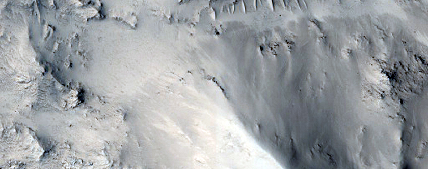 Prominent Central Uplift of an Impact Crater