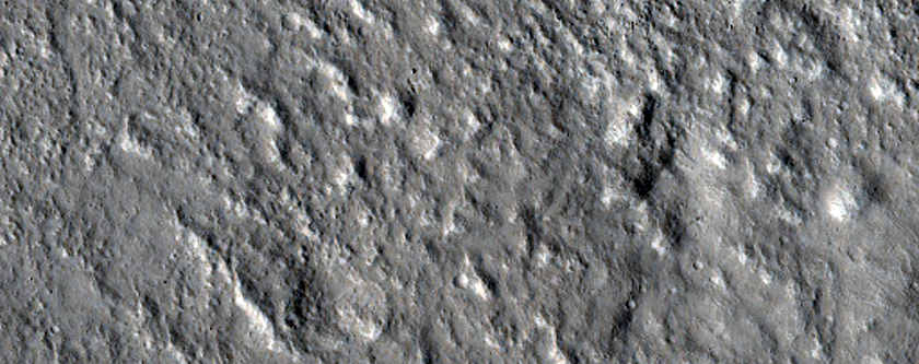 Odd Craters North of Bacolor Crater