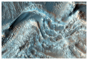 Ridged Crater Floor and Gullies