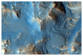 Layering on Floor of Noctis Labyrinthus Pit