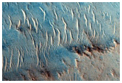 Streamlined Island and Channel in East Part of Lobo Vallis