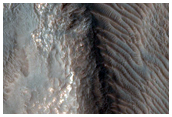 Possible Olivine-Rich Terrain Northeast of Argyre Region