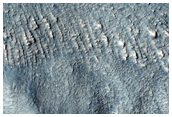 Central Structure of Large Impact Crater in Promethei Terra