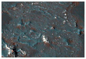 Possible MSL Rover Landing Site in Eberswalde Crater