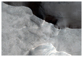 Layered Crater Fill Material