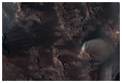 Central Peak of an Impact Crater in Terra Sabaea