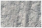 Scarps Exposing South Polar Layered Deposits Northeast of Ultimum Chasma