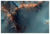 Possible Source Region of Harris Crater Fan