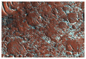 Tyrrhena Terra Crater Floor Deposit