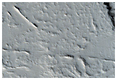 Possible Lava Flow Cut by Part of the Cyane Fossae