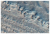 Scarp in South Polar Layered Deposits