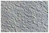 Ejecta Beyond Continuous Deposits of Tooting Crater