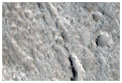 Lava Channels on North Flank of Ascraeus Mons