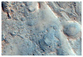 Libya Montes Layered Deposits and Possible MSL Rover Landing Site