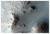Impact Crater with a Rocky Central Uplift