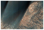 Aonia Terra Dune Field Changes