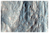 Bedrock Exposures North of Hellas Basin