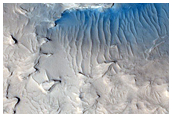 Medusae Fossae Formation with Possible Phyllosilicates