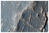 Faults in Claritas Fossae