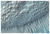 Gullies in Small Crater