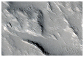 Lava Flow on Olympus Mons