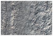 Circular Feature in South Polar Layered Material