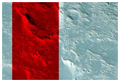 Mound near Hephaestus Fossae