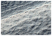 Basal Scarp of South Polar Layered Deposits