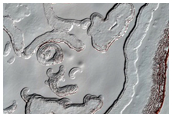 South Polar Residual Cap Erosion