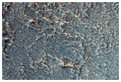 Olivine-Rich Knob Associated with Crater