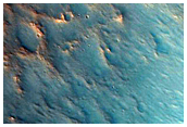Well-Preserved Crater with Central Peak in Chryse Planitia