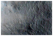 Rugged Crater with a Central Peak