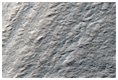 Curving End of Chasma Australe Wall