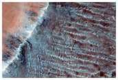 Small Crater on Plains with Possible Olivine and Pyroxene