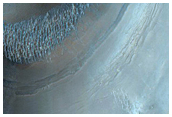 Small Crater with Fractured Floor Material