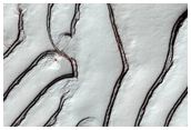 Sawtooth Pattern in Carbon Dioxide Ice