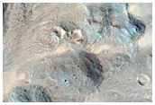 Central Peak Crater in Isidis Planitia